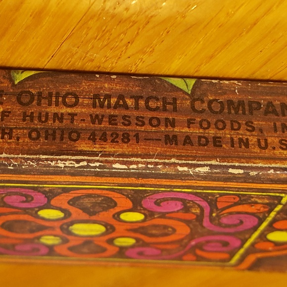 Retro Vintage Decorative Two Sided Box of Matches - Picture 6 of 7